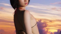 Woman bikini asians Ushijima