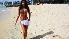 Woman bikini beach girls