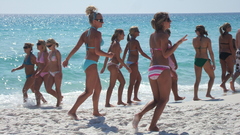 Woman bikini Beaches