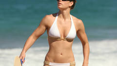 Woman bikini Jessica Biel