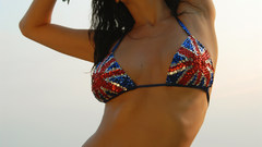 Woman bikini Katie Fey