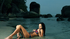 Woman bikini Katie Fey