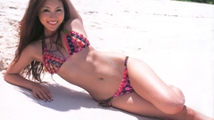 Woman bikini models asians