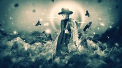 Woman Birds surreal kate upton artistic