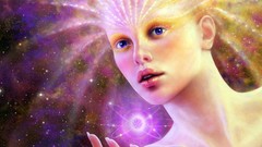 Woman Birds Tanya fantasy art tanya varga