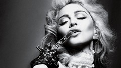 Woman black and white