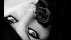 Woman black and white