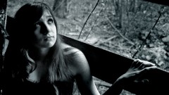 Woman black and white