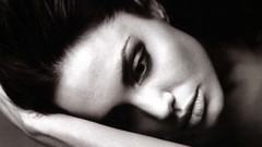 Woman black and white