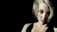 Woman black background Actress blondes natalie dormer