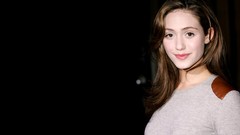 Woman black background Celebrity Actress long hair brunettes 