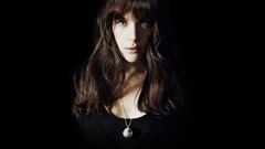 Woman black background Celebrity Liv Tyler Actress brunettes 