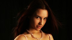 Woman black background models redheads The Life Erotic magazine 