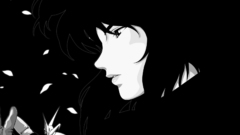 Woman black dark Motoko