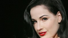 Woman black hair Dita Von Teese