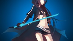 Woman black rock shooter