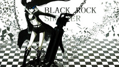 Woman black rock shooter