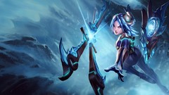 Woman blade frost League of Legends Irelia