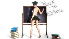 Woman blondes 3D girls