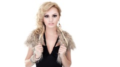 Woman blondes alexandra stan singers Simple Background