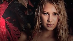 Woman blondes Anna Kournikova