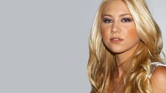 Woman blondes Anna Kournikova
