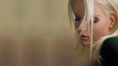 Woman blondes artwork