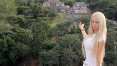 Woman blondes barbie Valeria Lukjanova