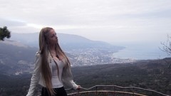 Woman blondes barbie Valeria Lukjanova