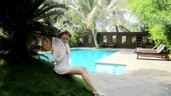 Woman blondes barbie Valeria Lukjanova