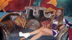 Woman blondes barbie Valeria Lukjanova