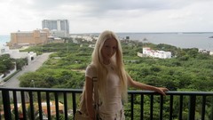 Woman blondes barbie Valeria Lukjanova