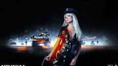Woman blondes battlefield battlefield 3 models cosplay artwork 