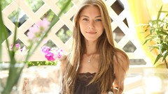 Woman blondes blue eyes abby Met-Art magazine Krystal Boyd 