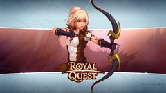 Woman blondes blue eyes artwork Archers video games fantasy art 