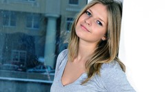 Woman blondes blue eyes Catherine A