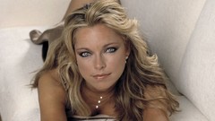 Woman blondes blue eyes coupling British Actress Sarah Alexander