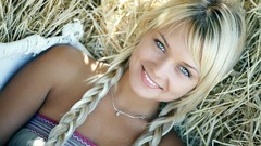 Woman blondes blue eyes Lada D