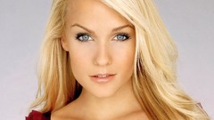 Woman blondes blue eyes models