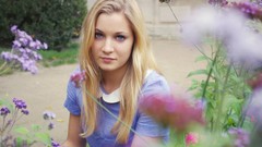 Woman blondes blue eyes models