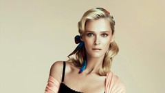 Woman blondes blue eyes models carmen kass