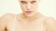 Woman blondes blue eyes models nude Leonie Jung