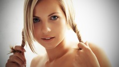 Woman blondes blue eyes pigtails Jenni Gregg Errotica-Archives 