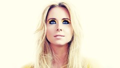Woman blondes blue eyes portraits Diana Vickers