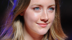 Woman blondes blue eyes saoirse ronan