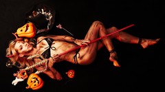 Woman blondes brunettes bra