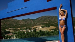 Woman blondes brunettes bra nude bikini boobs Anita Dark