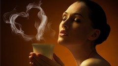 Woman blondes brunettes coffee cups cofee