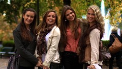 Woman blondes brunettes Emilie Voe Nereng