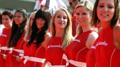 Woman blondes brunettes formula one cheerleaders Grid Girls